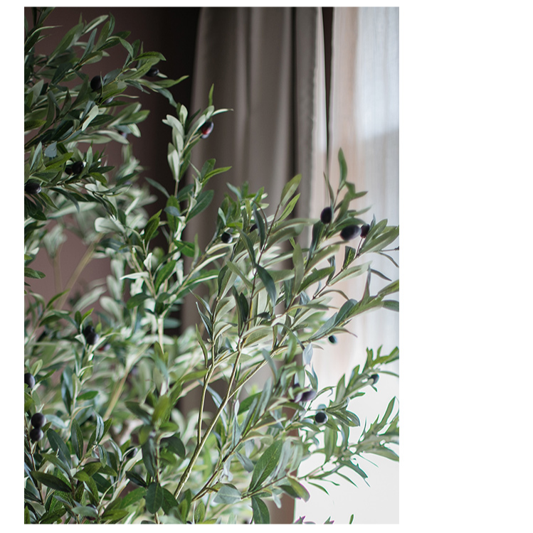 Extra Large Artificial Olive Tree 90" Tall - Lorena Segura Design Lorena Segura Design