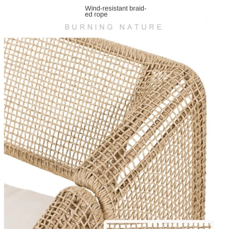 Nordic Outdoor Rattan Chair - Lorena Segura Design Lorena Segura Design