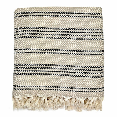 Woven Stripe Turkish Throw - Lorena Segura Design Lorena Segura Design