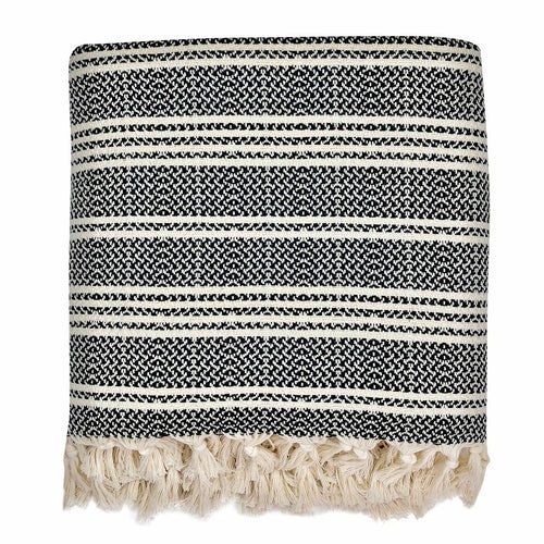 Woven Stripe Turkish Throw - Lorena Segura Design Lorena Segura Design
