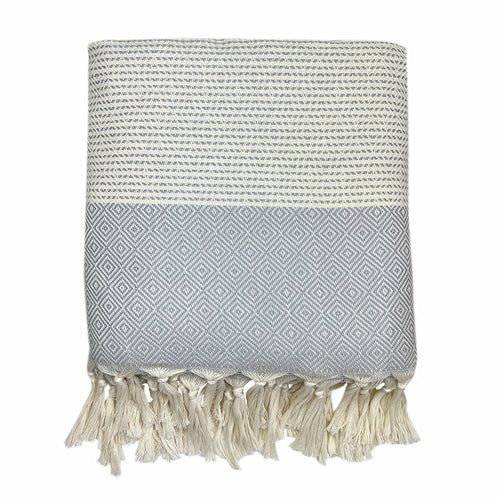 Diamond Stripe Turkish Throw - Lorena Segura Design Lorena Segura Design