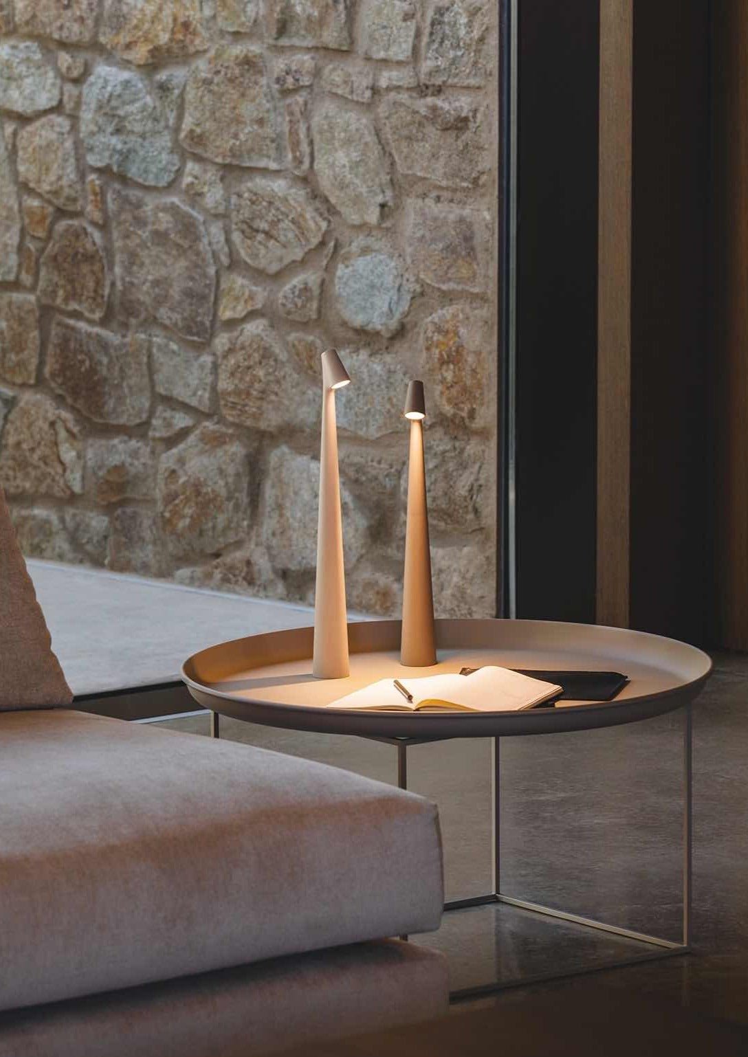 Nordic Portable Table Beside Lamp - Lorena Segura Design Lorena Segura Design