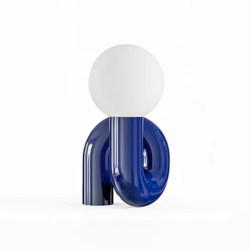 Modern Spiral Bedside Table Lamp - Quirky Whimsical Desk Lamp - Lorena Segura Design Lorena Segura Design