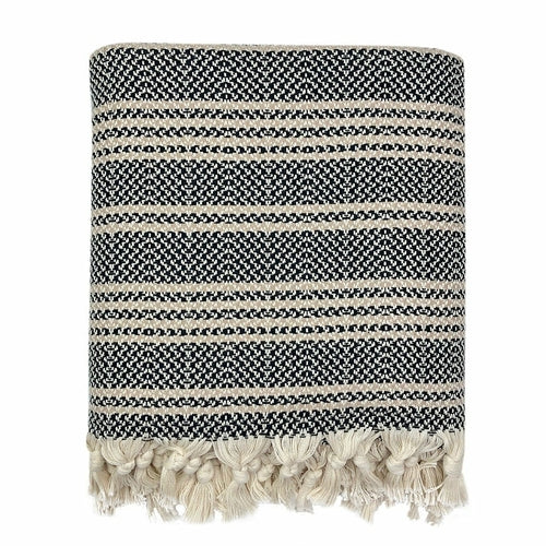 Woven Stripe Turkish Throw - Lorena Segura Design Lorena Segura Design