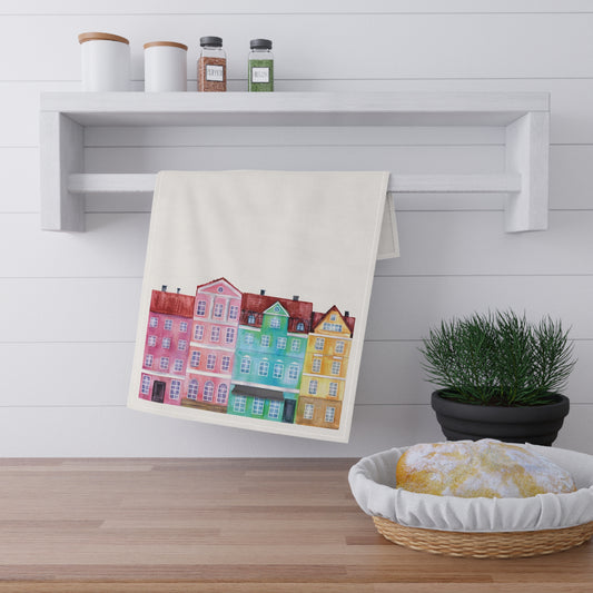 City Watercolor Cotton Tea Towels - Lorena Segura Design Lorena Segura Design