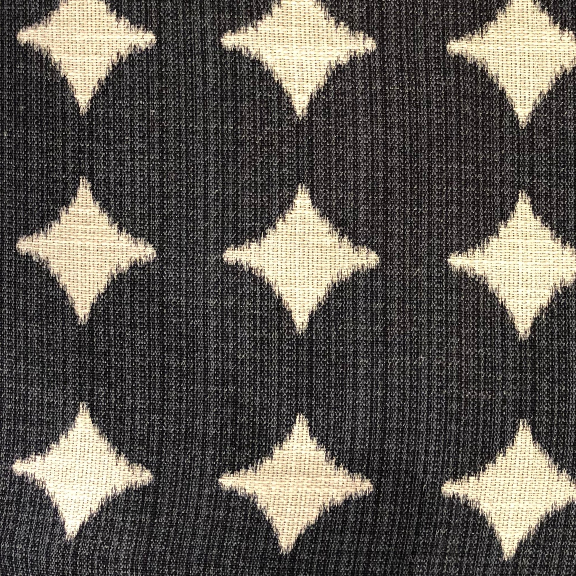 Savannah Black and Beige Luxury Throw Pillow - Lorena Segura Design