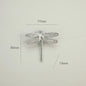 Nordic Gold Dragonfly Single Hole Brass Furniture Handle Luxurious - Lorena Segura Design