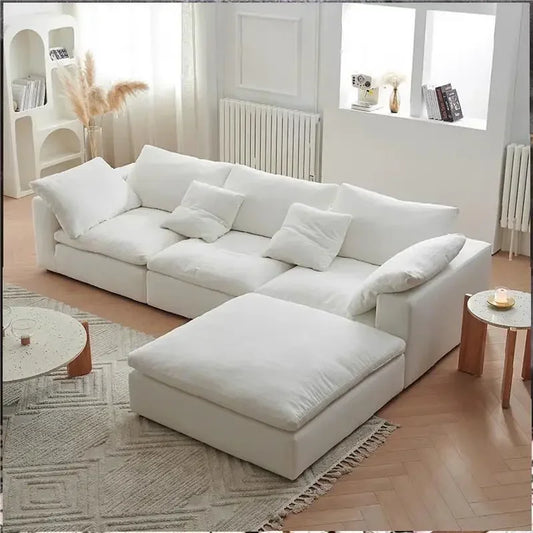 American style modular sofa removable cover - Lorena Segura Design Lorena Segura Design