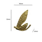 Nordic Gold Dragonfly Single Hole Brass Furniture Handle Luxurious - Lorena Segura Design