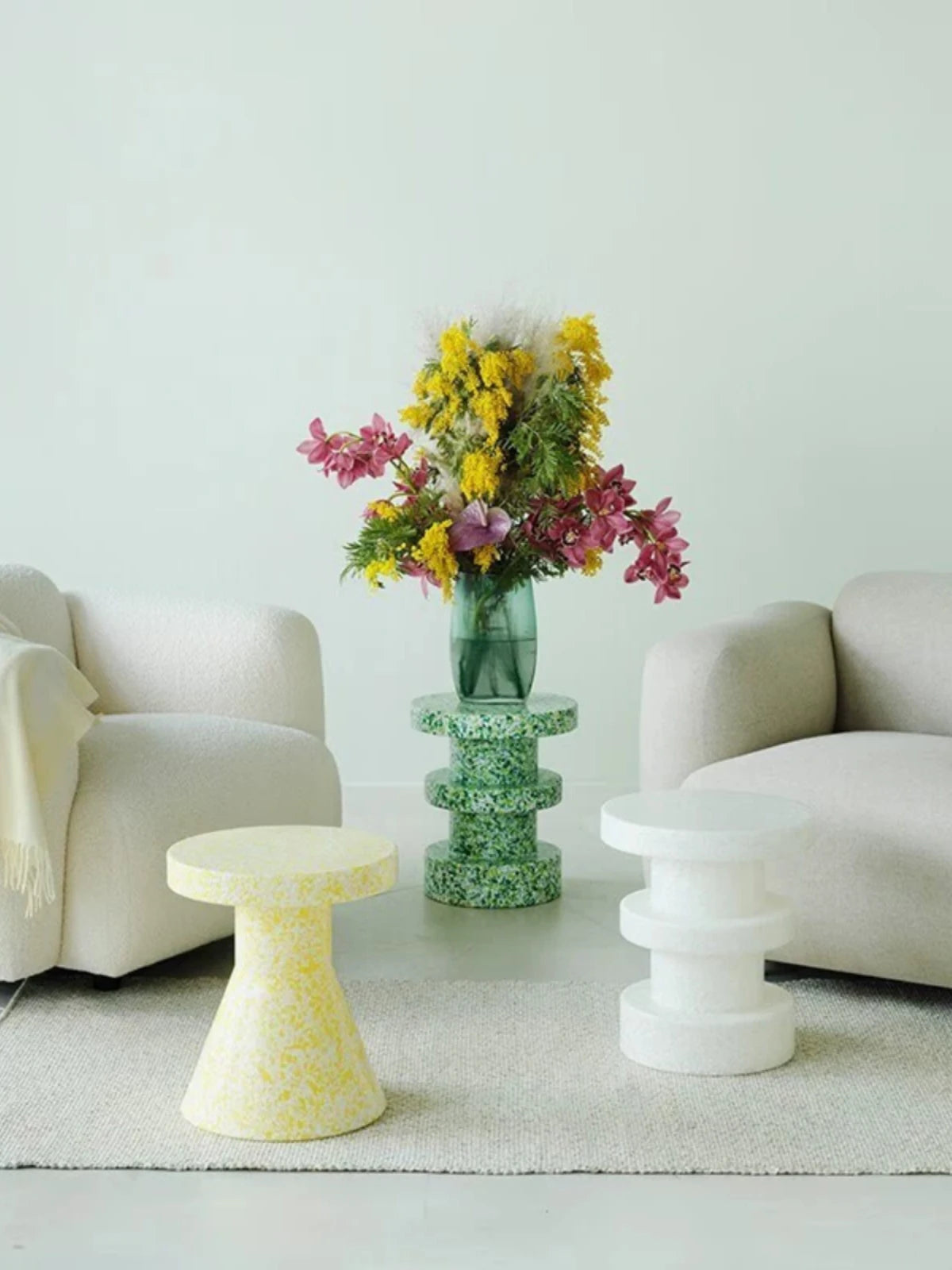 ART Side table Nordic Luxury Style - Lorena Segura Design