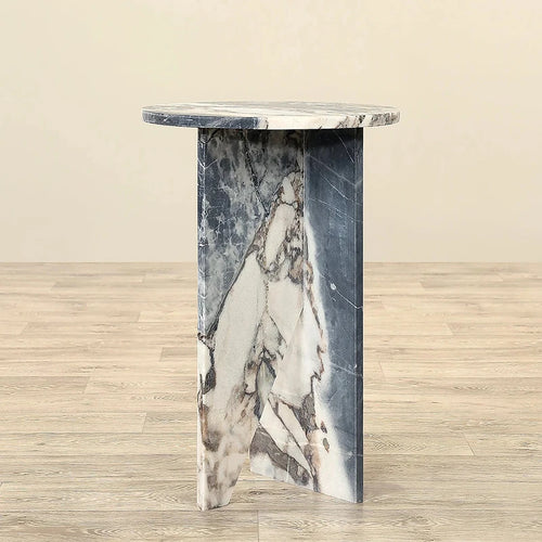 Natural Marble Side Table - Lorena Segura Design Lorena Segura Design