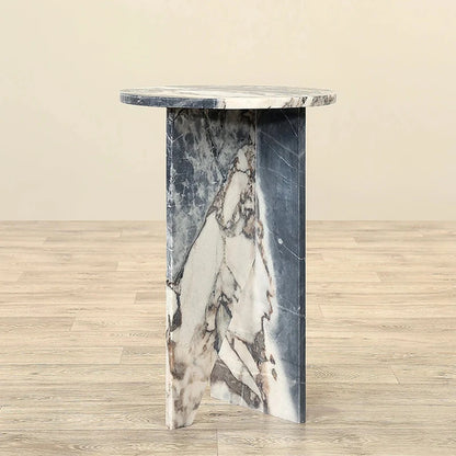 Natural Marble Side Table - Lorena Segura Design