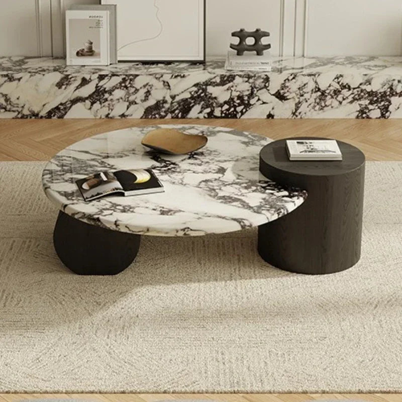 Modern Marble Coffee Table - Lorena Segura Design