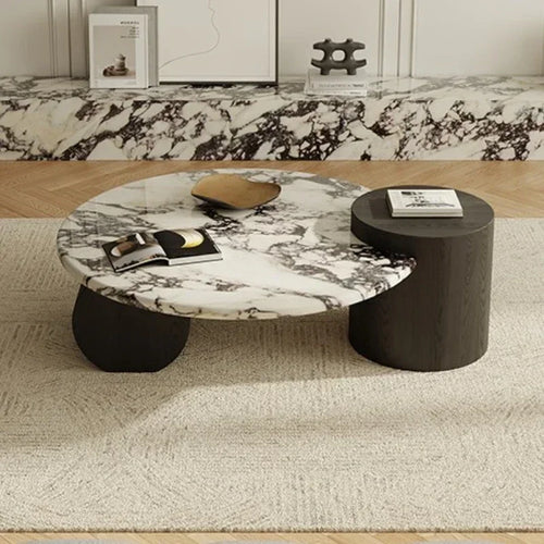 Modern Marble Coffee Table - Lorena Segura Design