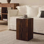 Quadrate Solid Wood Stool Side Table Home Hotel Art Decor Retro - Lorena Segura Design