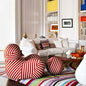 Minimalist Italian design comfortable living room single sofa chair - Lorena Segura Design