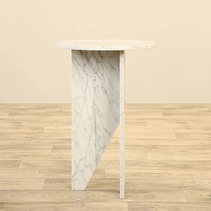 Natural Marble Side Table - Lorena Segura Design