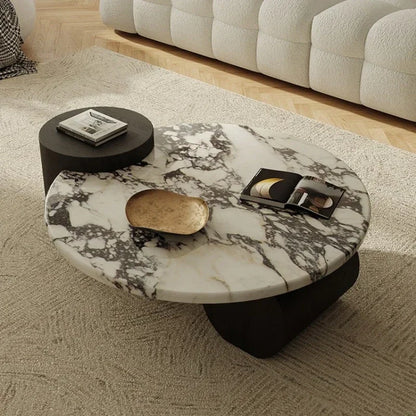 Modern Marble Coffee Table - Lorena Segura Design