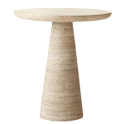 Italian Natural Marble Side Table - Lorena Segura Design