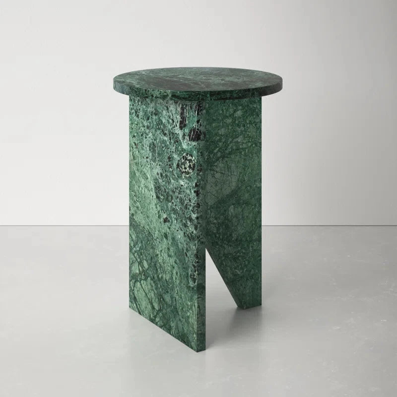 Natural Marble Side Table - Lorena Segura Design