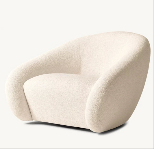 Luxury American Style Accent Chair Living Room Furniture Sofa Wood - Lorena Segura Design Lorena Segura Design