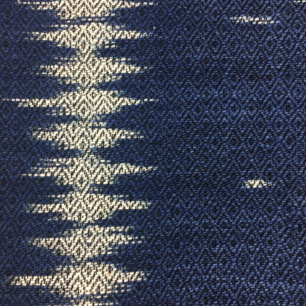 Indigo Ikat Pillow Cover - Lorena Segura Design