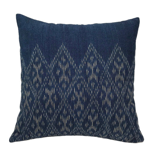 Indigo Diamond Pillow Cover - Lorena Segura Design Lorena Segura Design
