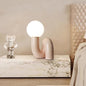 Modern Spiral Bedside Table Lamp - Quirky Whimsical Desk Lamp - Lorena Segura Design