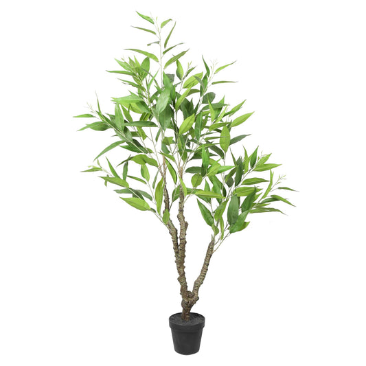 Potted Artificial Eucalyptus Tree (White Box Eucalyptus Albens) 120cm - Lorena Segura Design Lorena Segura Design