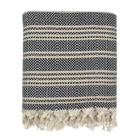 Woven Stripe Turkish Throw - Lorena Segura Design Lorena Segura Design